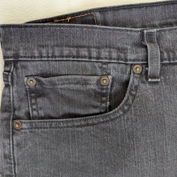 Levi’s 505 Men’s Regular Fit Black Jeans W36 L30 - Picture 6 of 16
